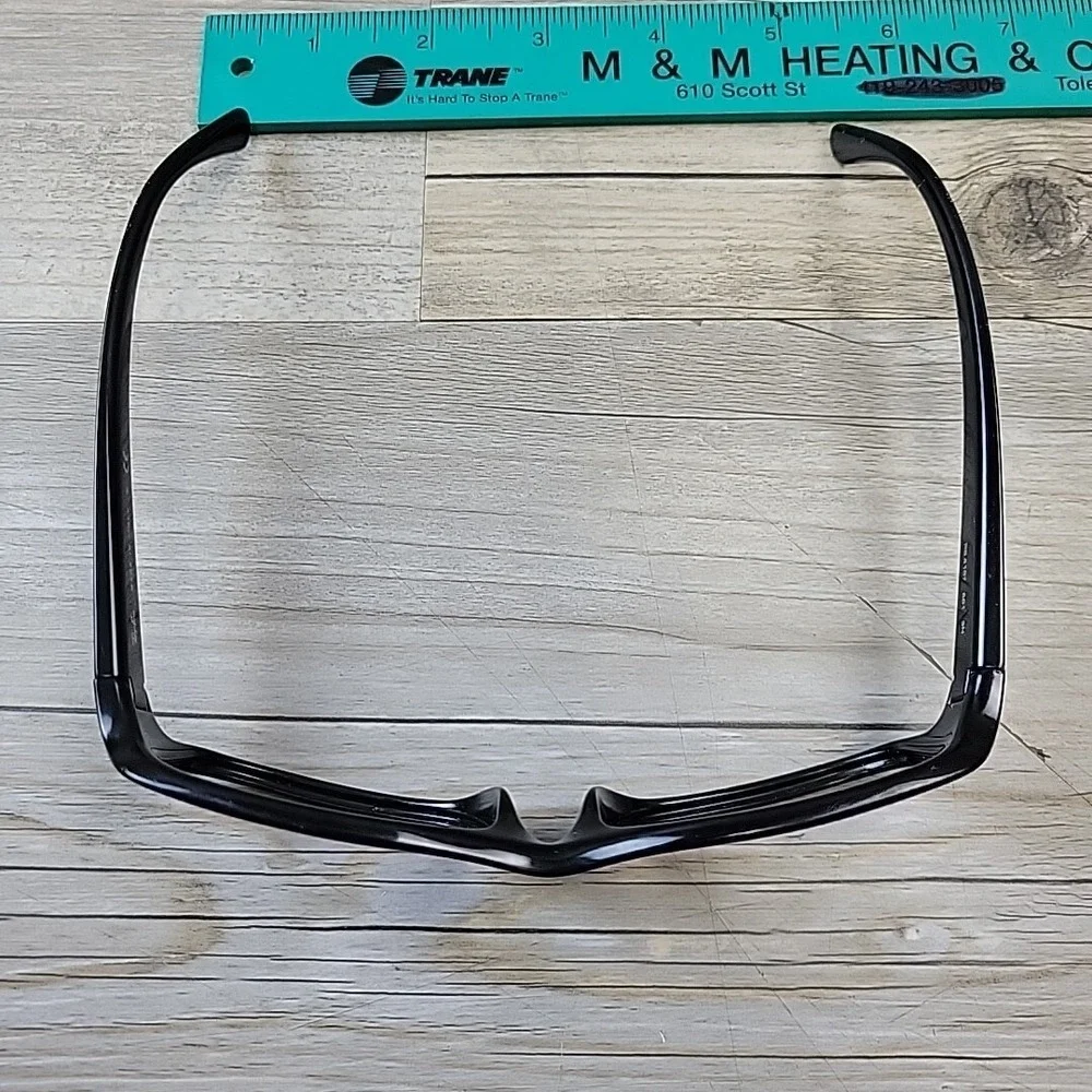 Ray Ban RB 4107 601 3N Rectangle Black Sunglasses Italy FRAMES ONLY‎ No Lenses